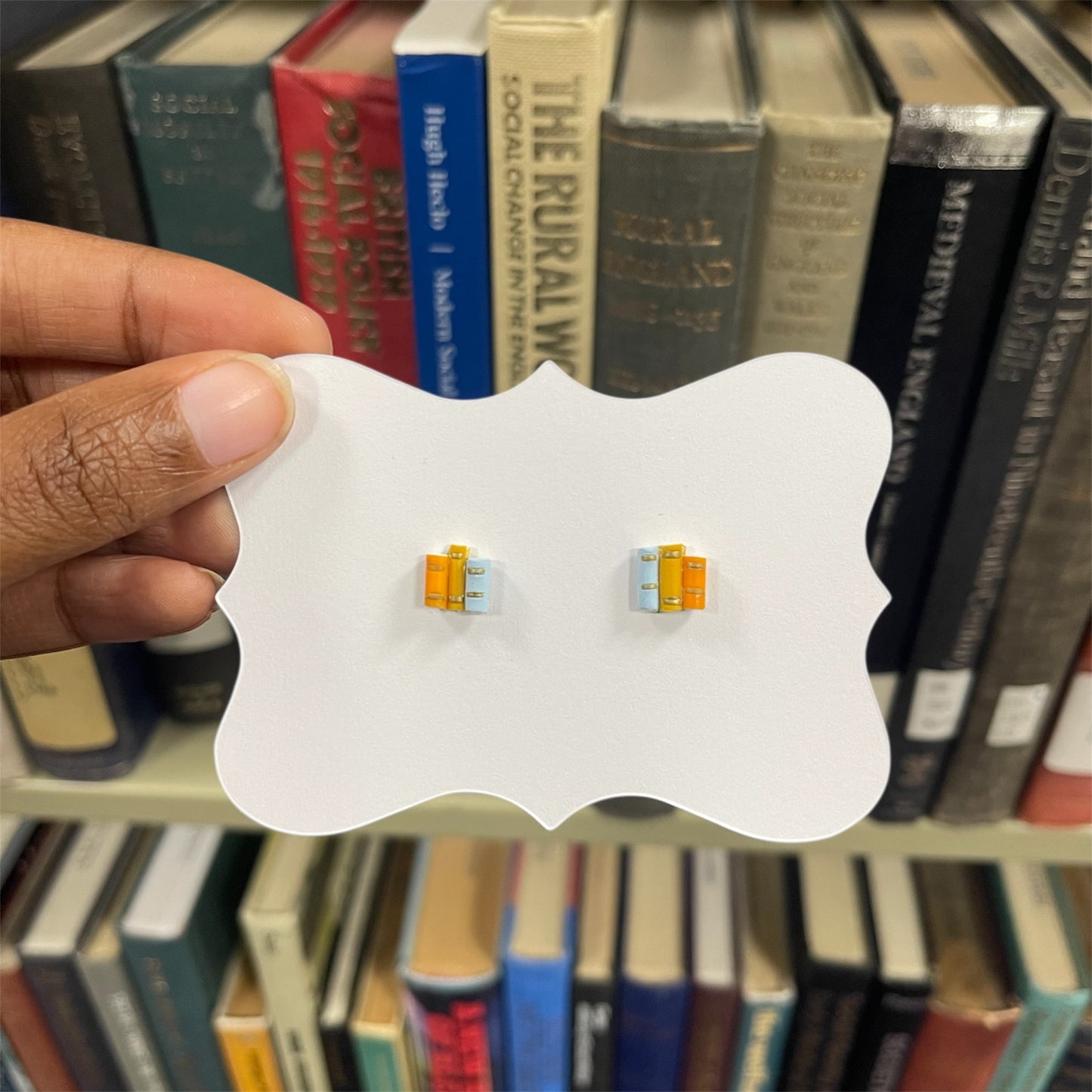 Book Set earrings