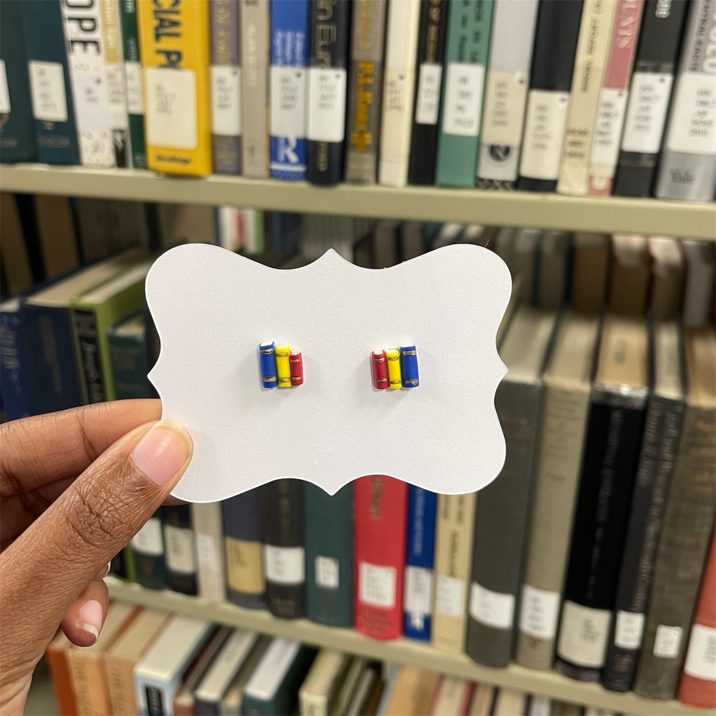 Book Set earrings
