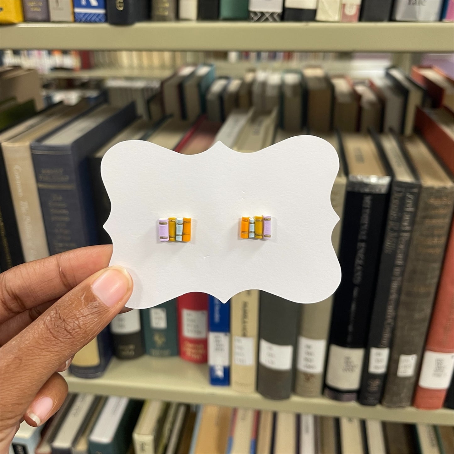 Book Set earrings