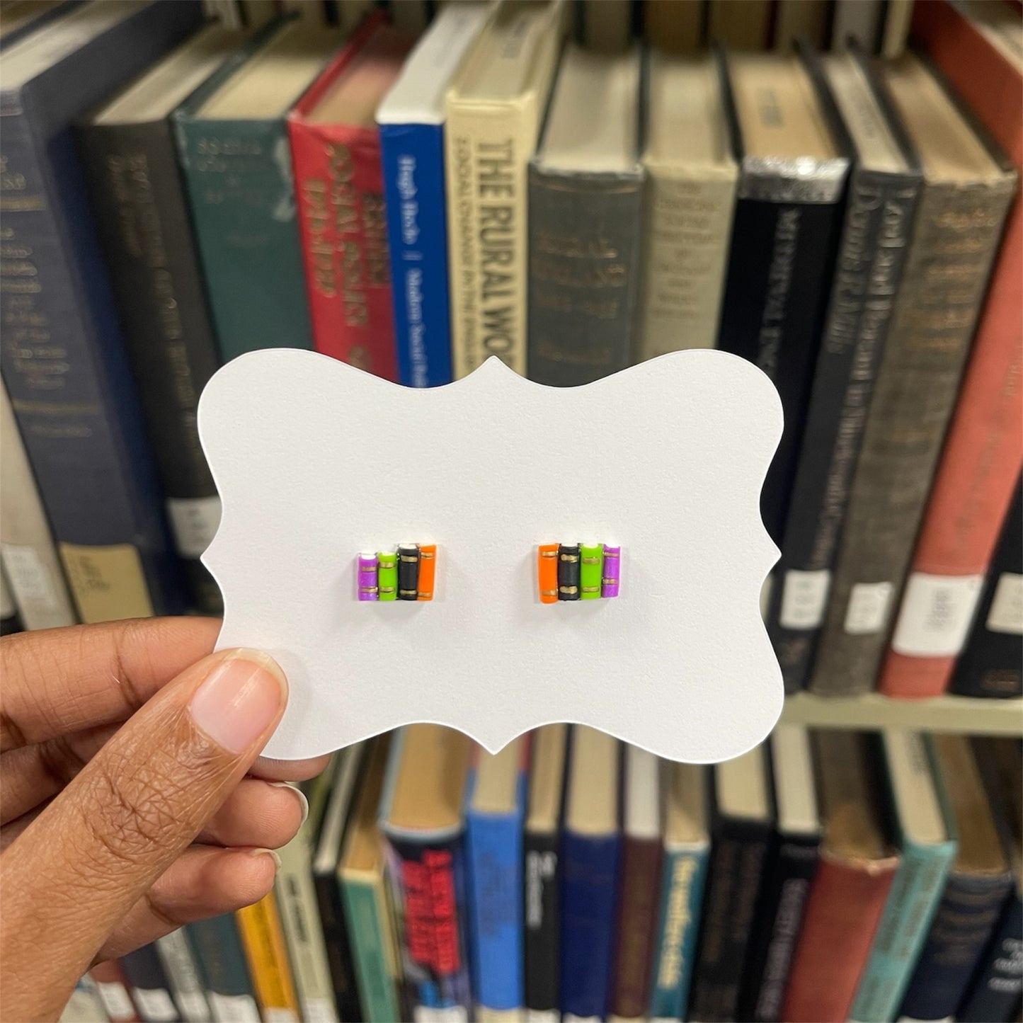 Book Set earrings