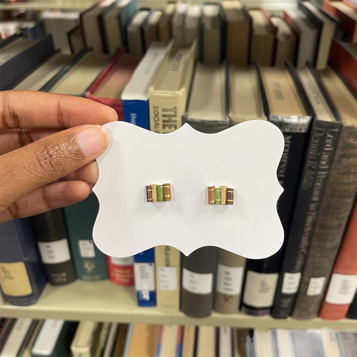 Book Set earrings