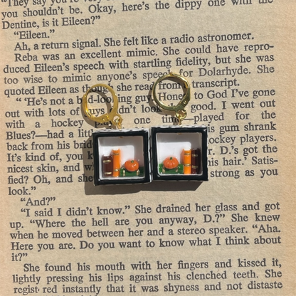 The Dotted Pumpkin Earrings