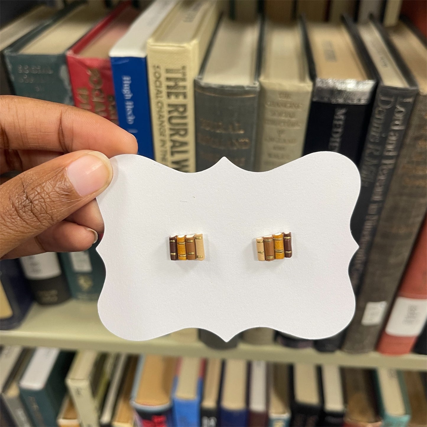 Book Set earrings