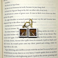 Brown Polka Earrings